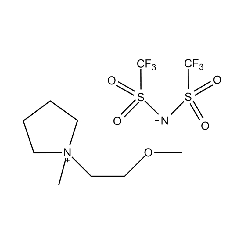 N-metoxietyl-N-metylpyrrolidiniumbis (trifluormetyl) sulfonamidsalt