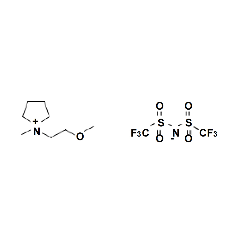 N-metyl, (2-metoxietyl) -pyrrolidiniumbis (trifluormetylsulfonyl) imid